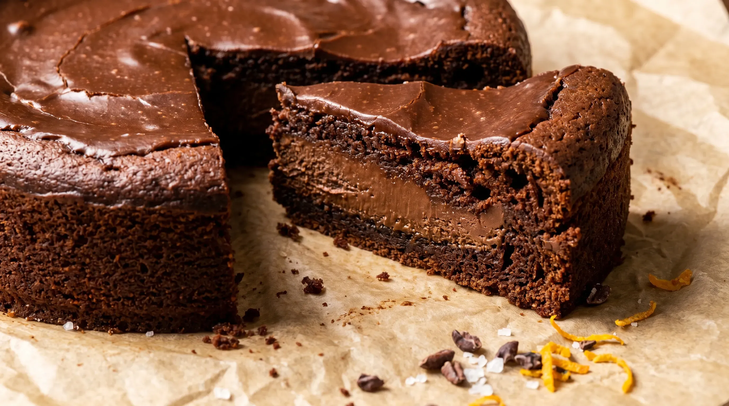 Oskars Schokoladenkuchen (Carob-Variante)
