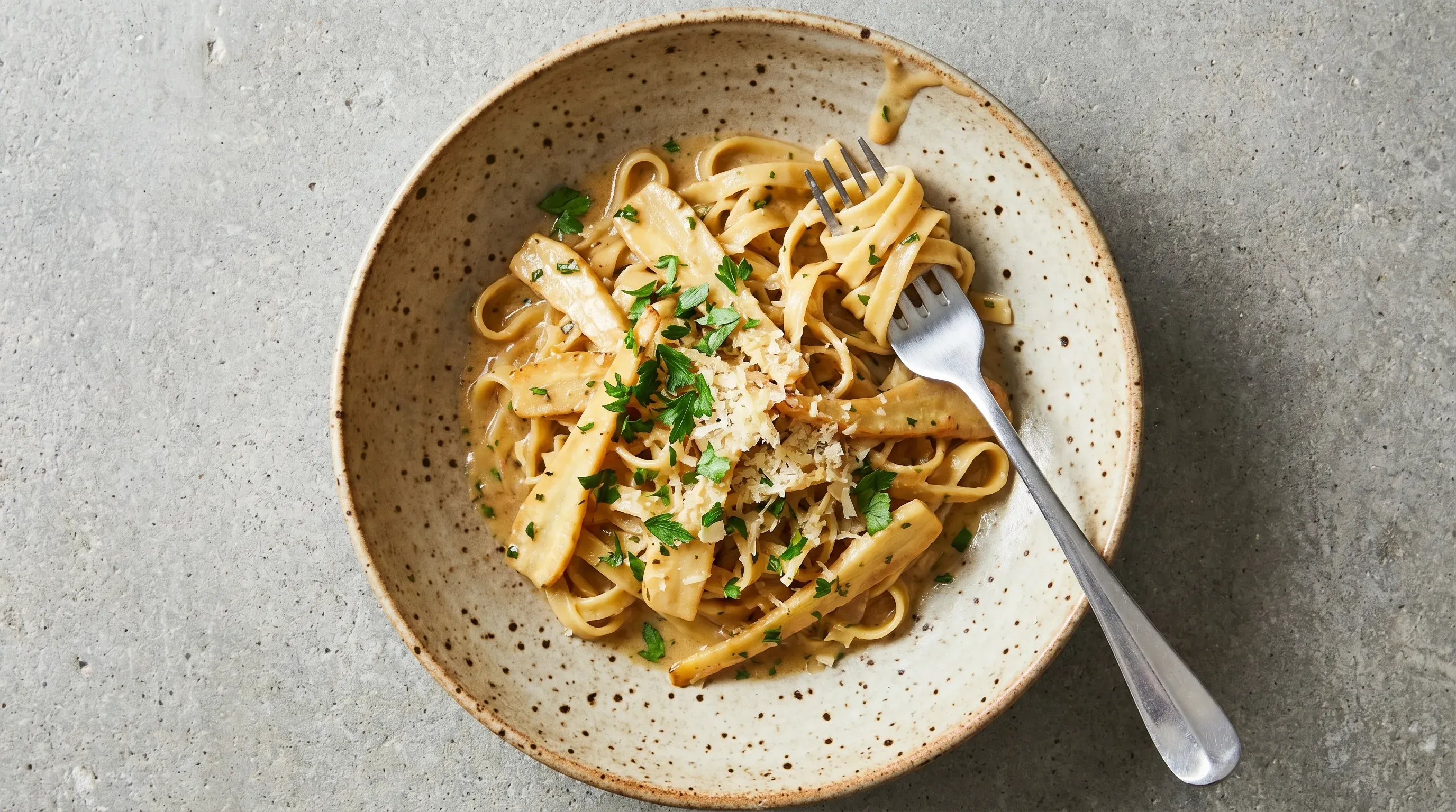 Pasta-Pastinaken – histaminarm & vegetarisch & laktosefrei