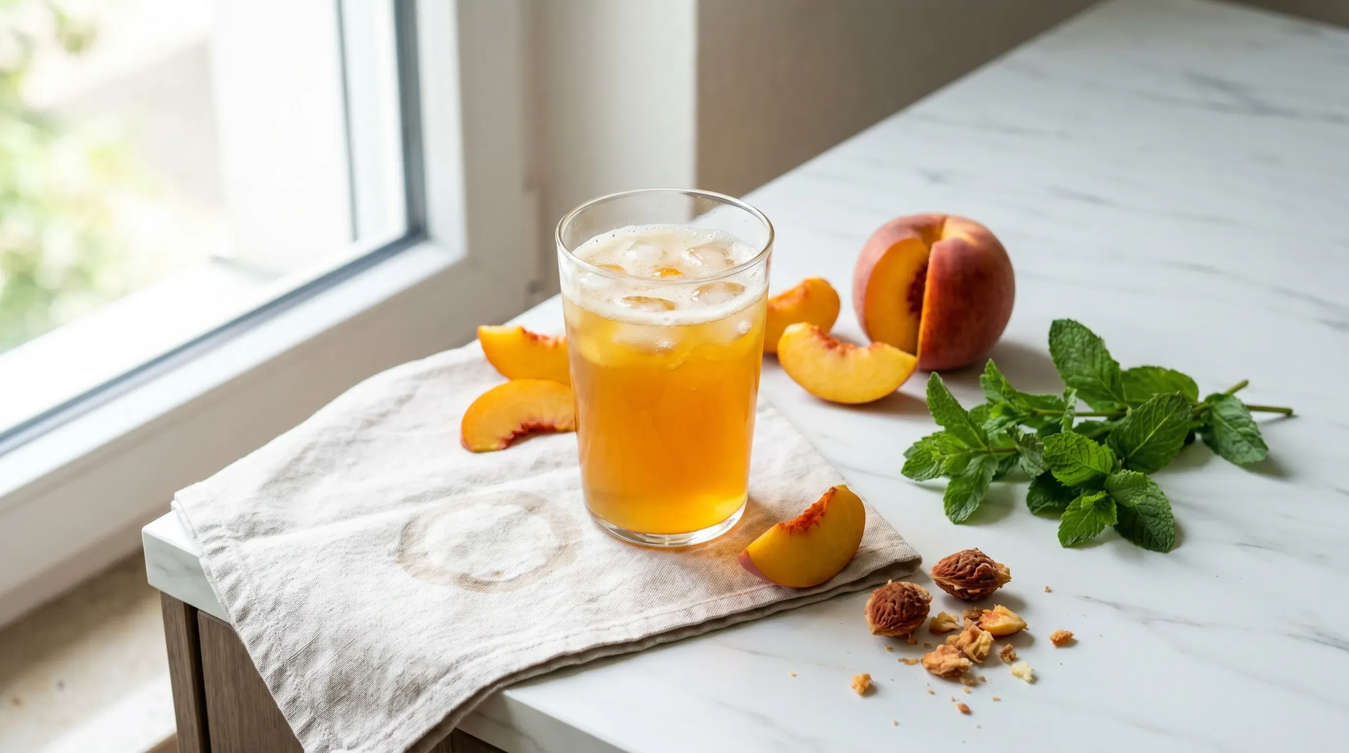 Pfirsicheistee – glutenfrei & vegan & laktosefrei