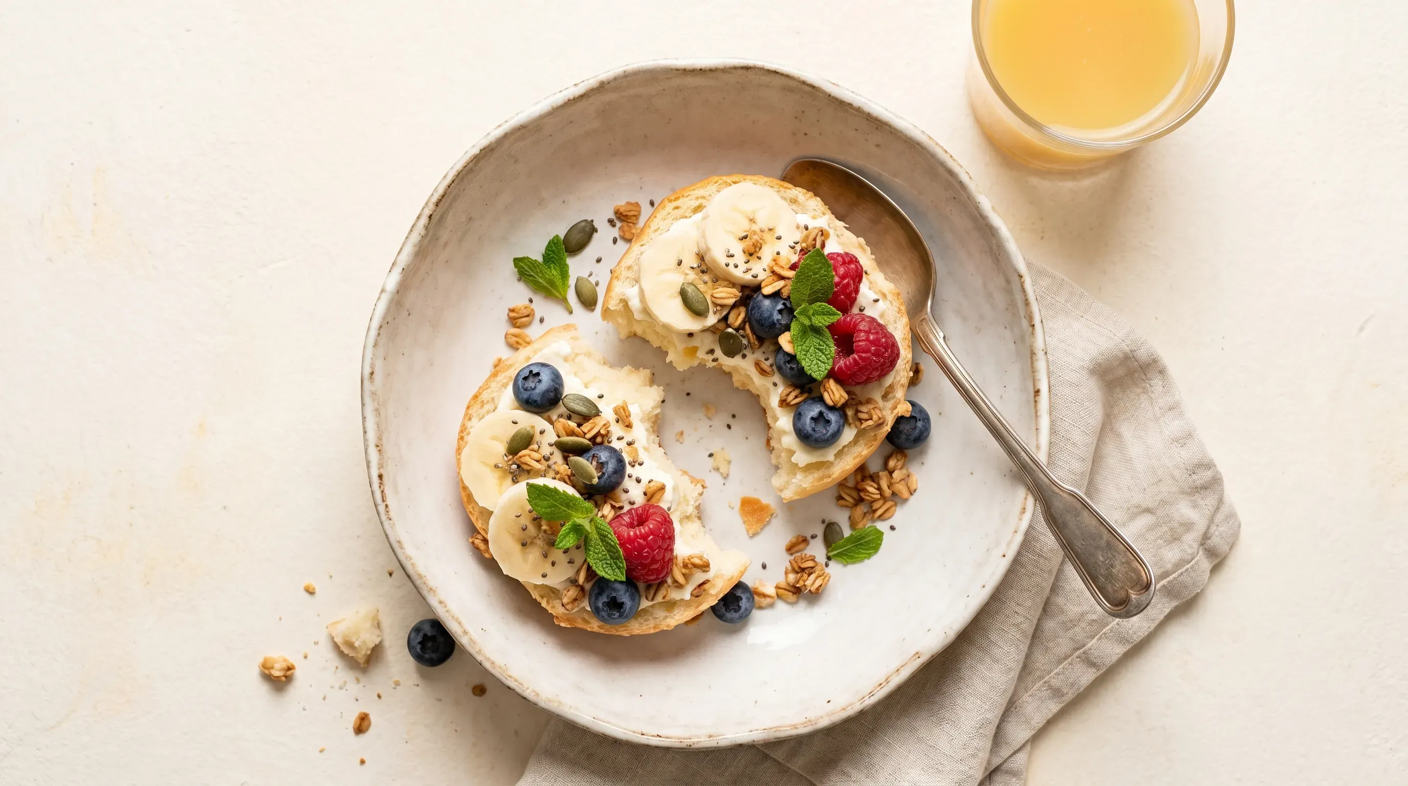 Quark-Brötchen – vegetarisch & histaminarm
