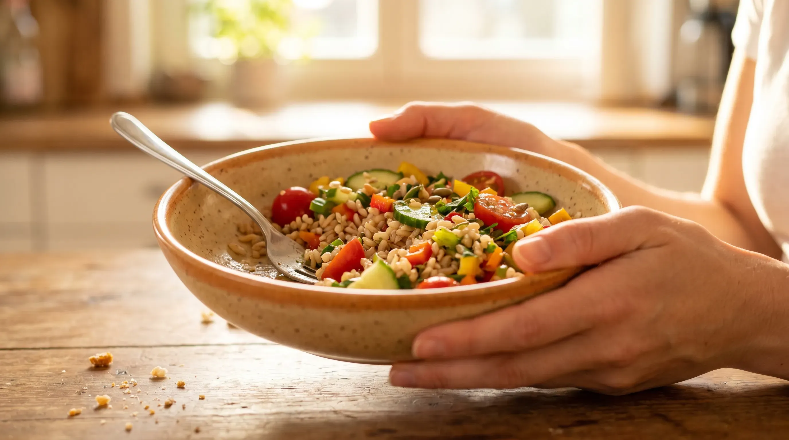 Reissalat – glutenfrei & vegan & histaminarm