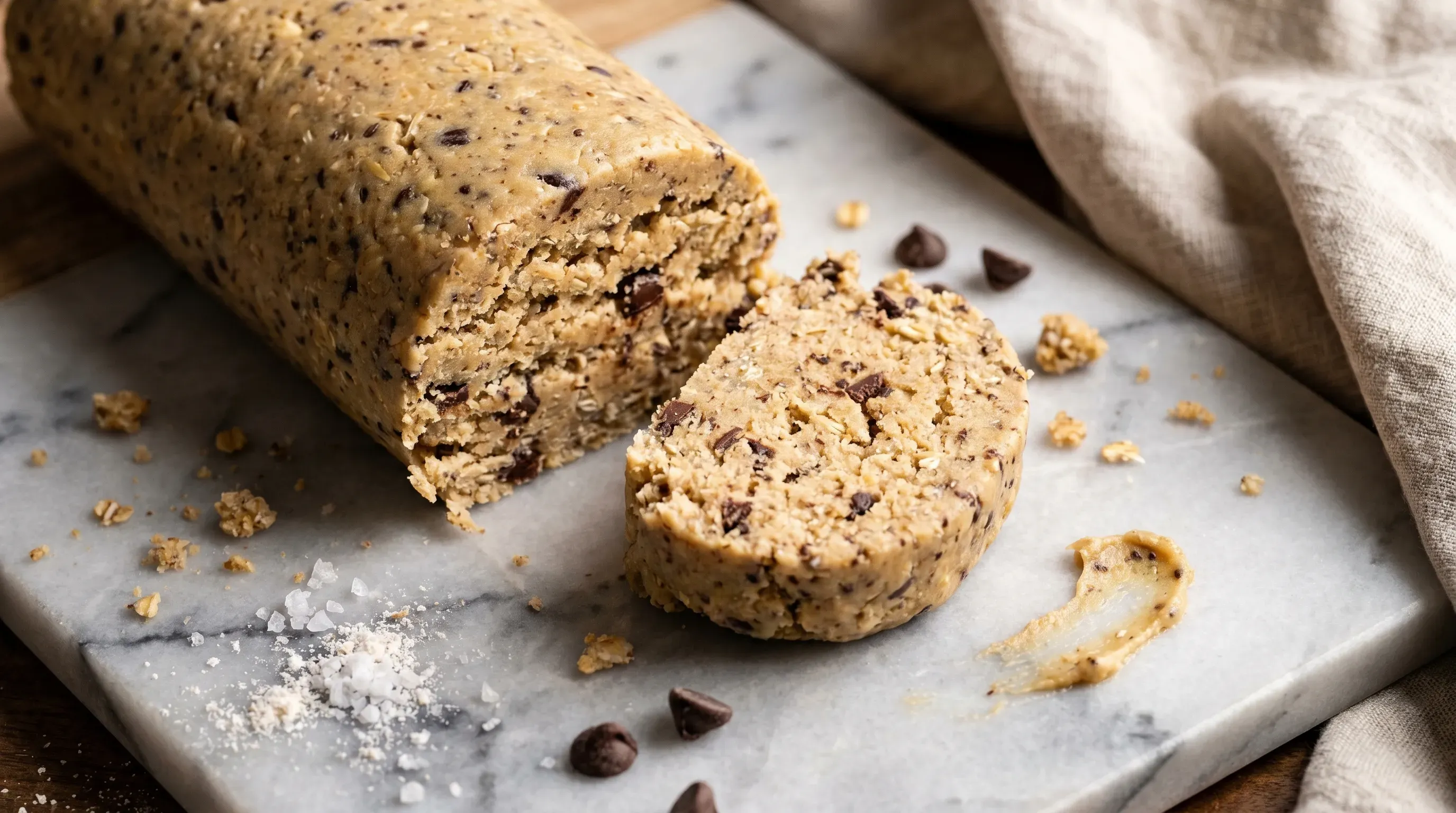 Roher Cookie Dough – histaminarm & glutenfrei & vegan