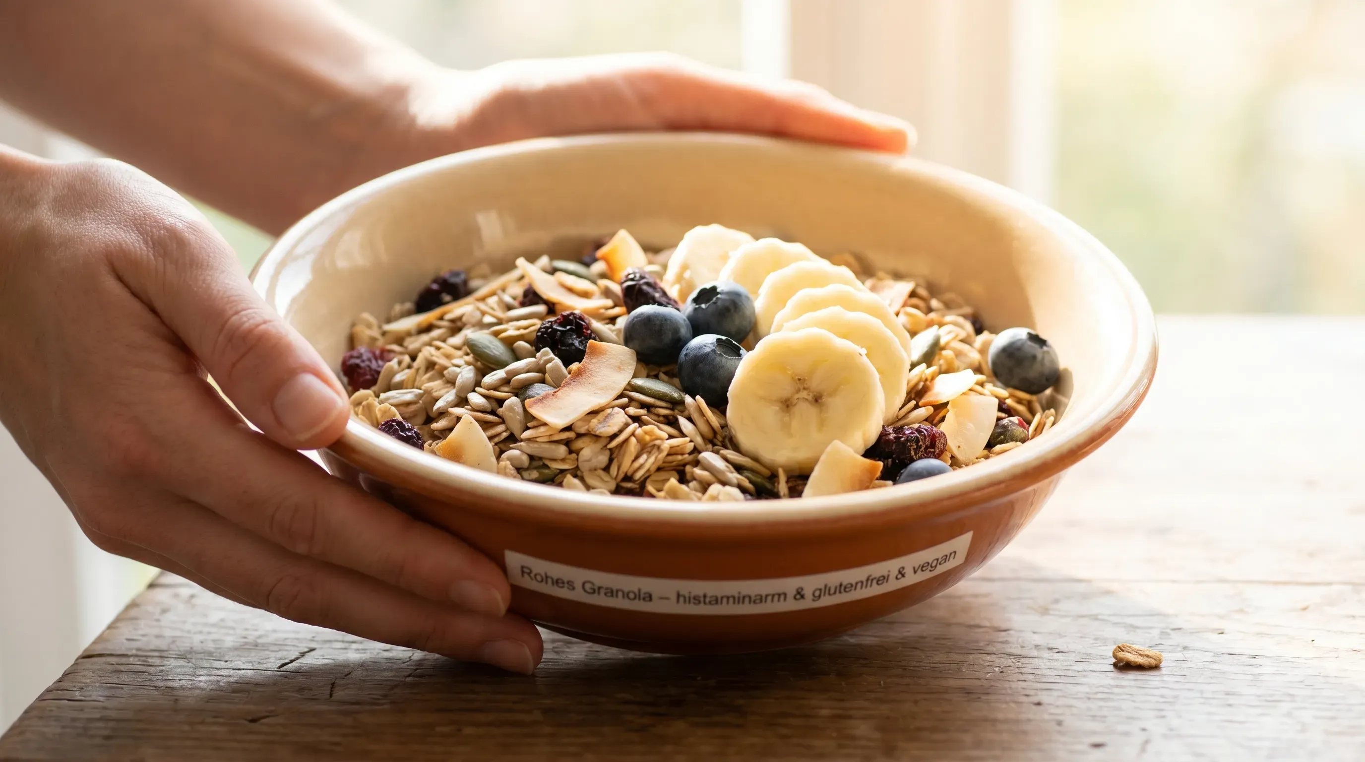 Rohes Granola – histaminarm & glutenfrei & vegan