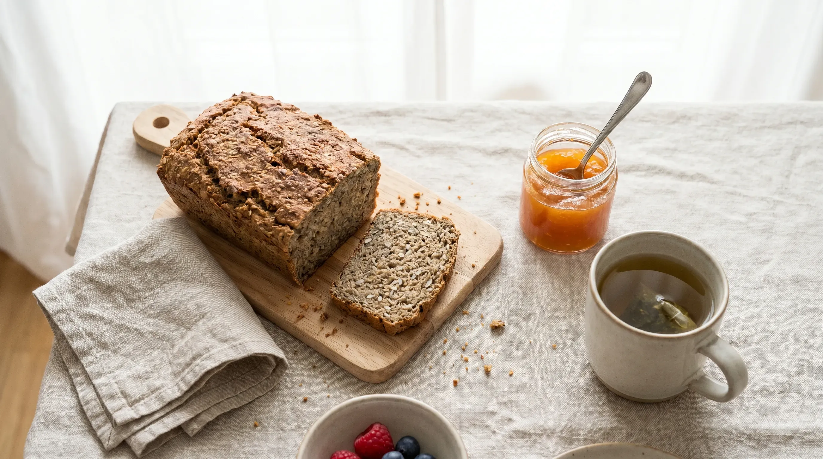 Saatenbrot – histaminarm & glutenfrei & vegan