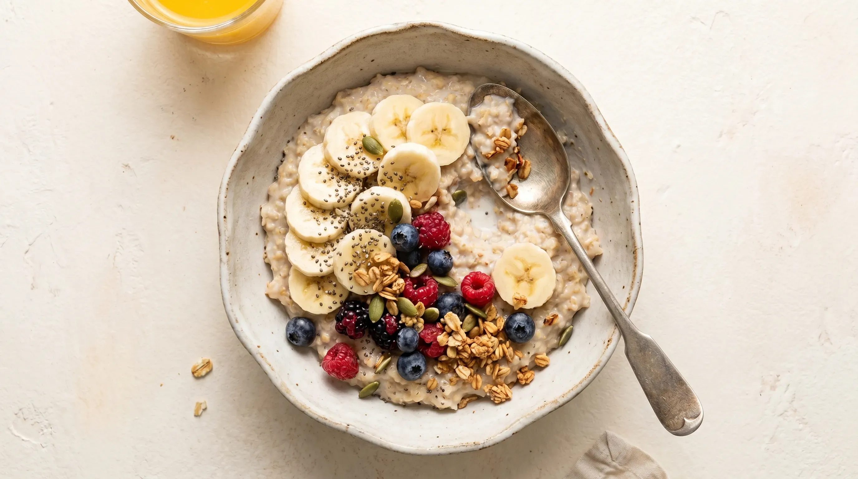Schnelles Bananen Porridge