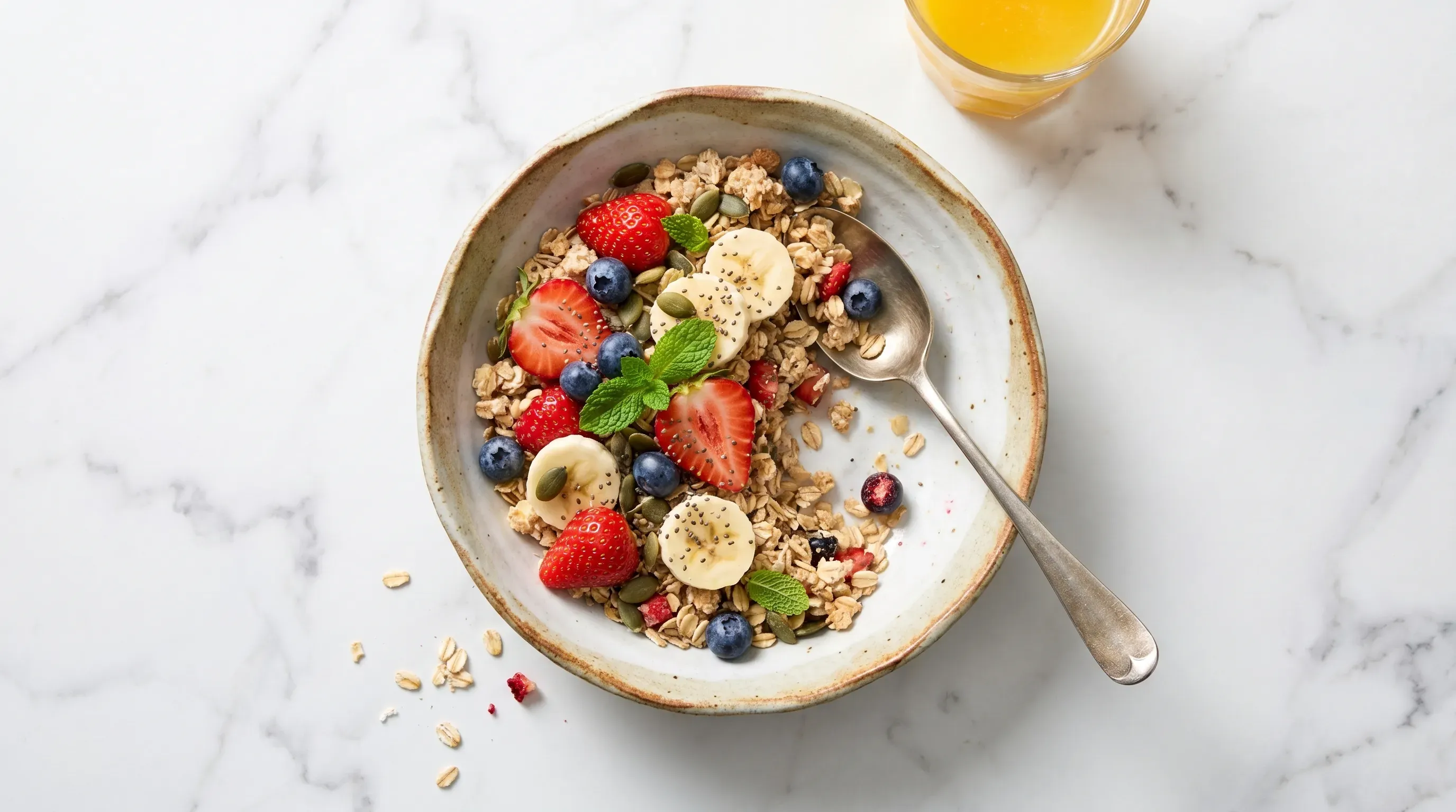Schnelles CRUNCHY-MÜSLI