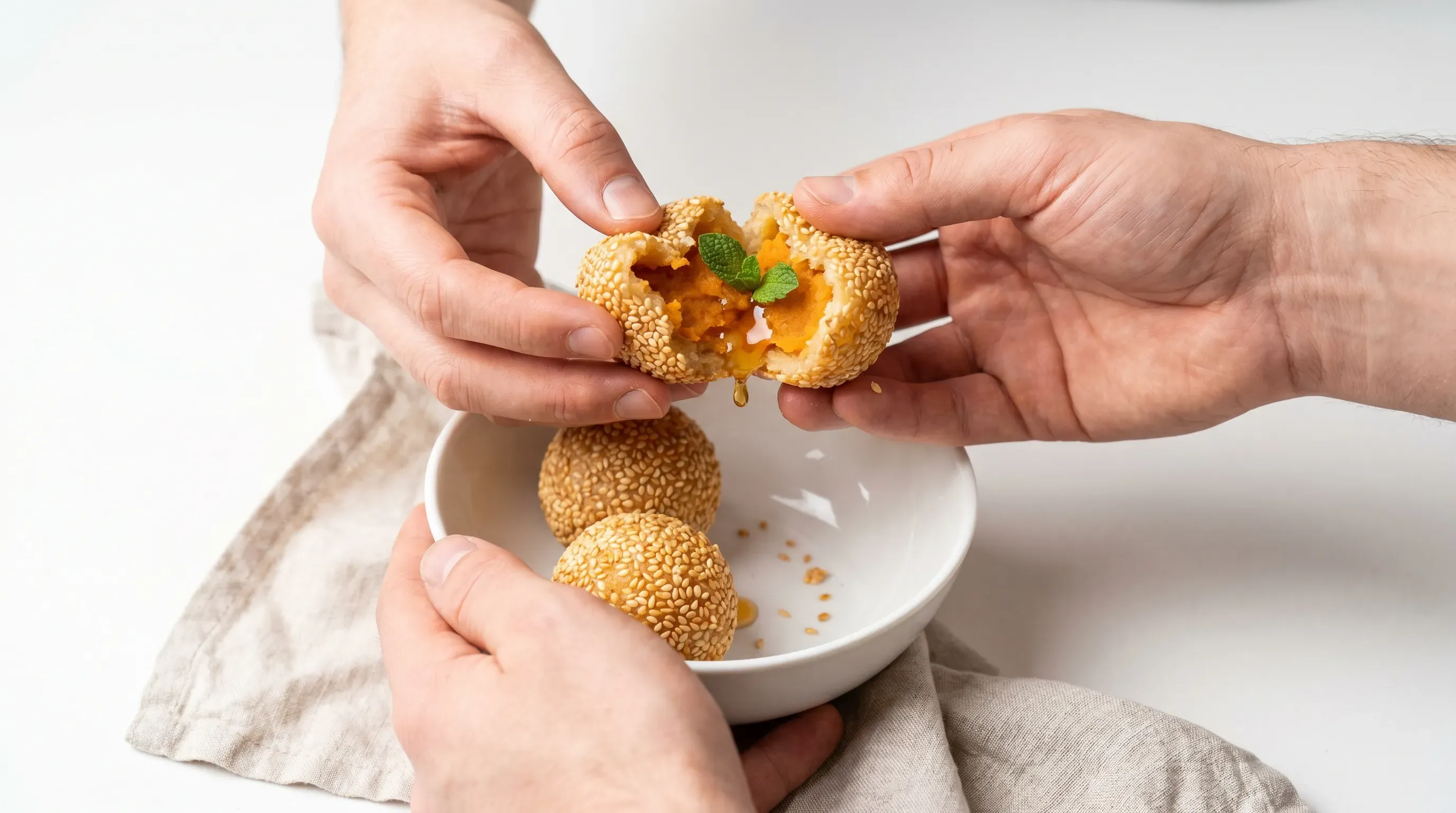 Sesambällchen – histaminarm & vegetarisch