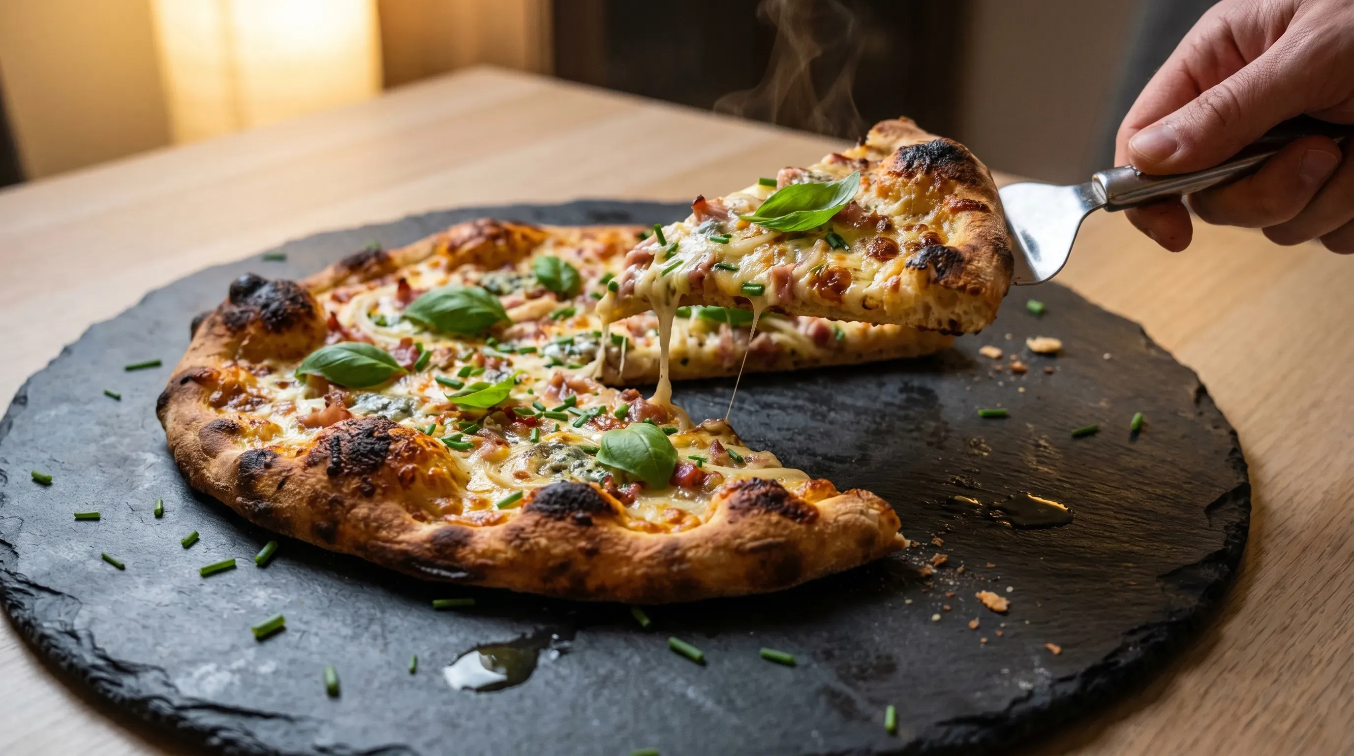 Smashed Flammkuchen Bluko