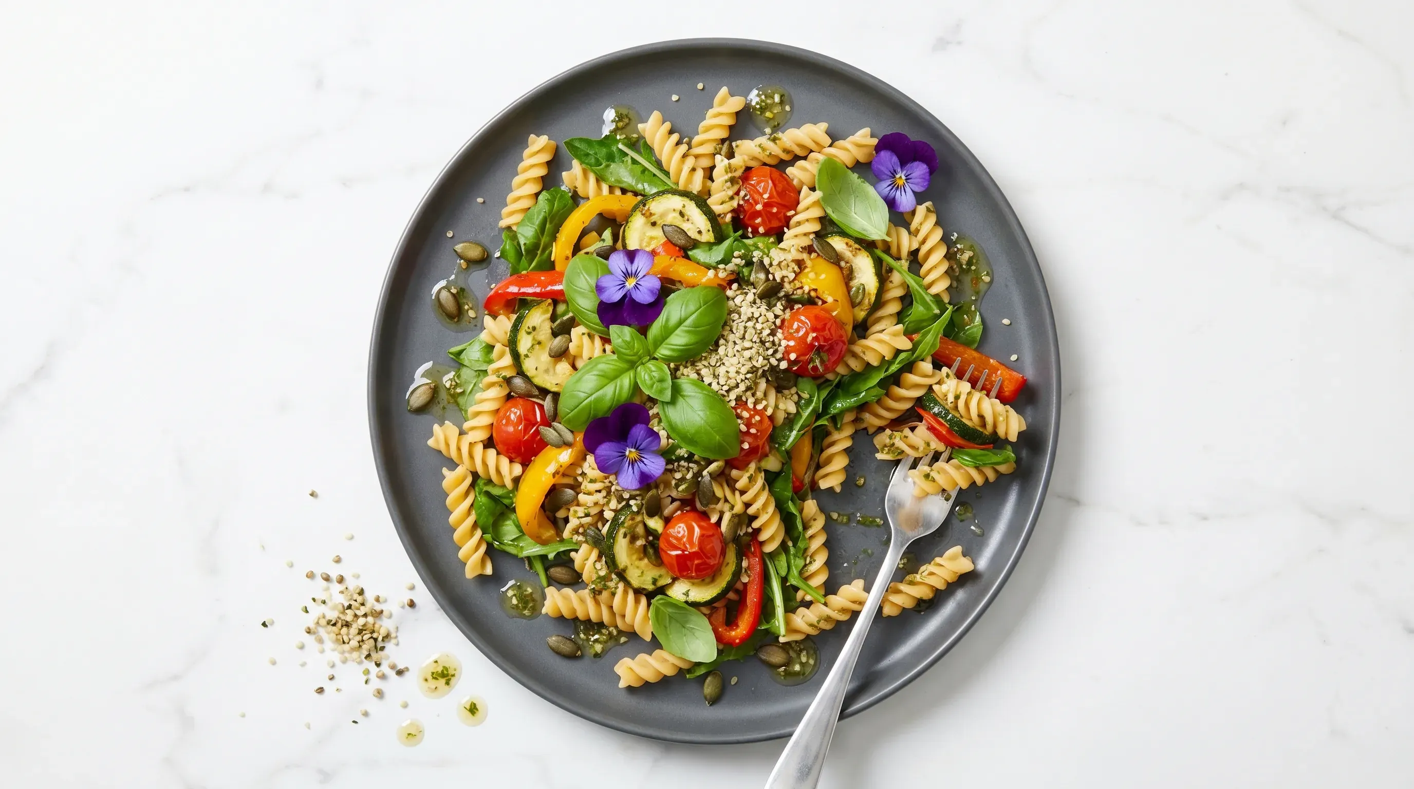 Sommer-Pasta-Salat – glutenfrei & vegan & histaminarm
