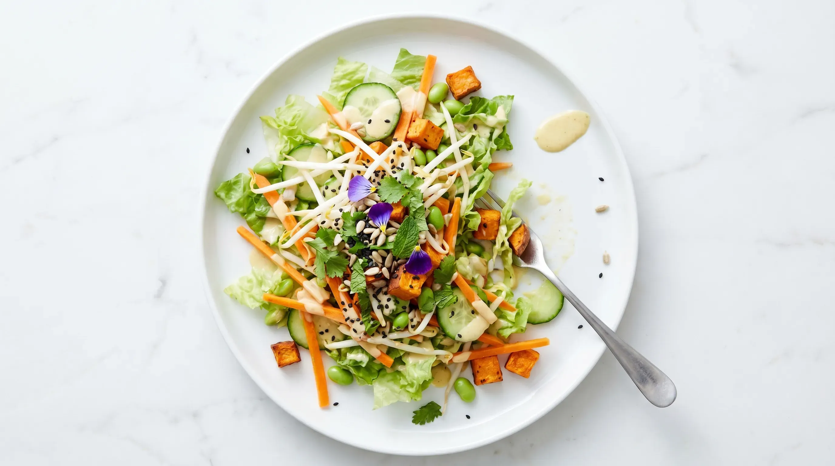 Sommerrollen-Salat – histaminarm & glutenfrei & vegan