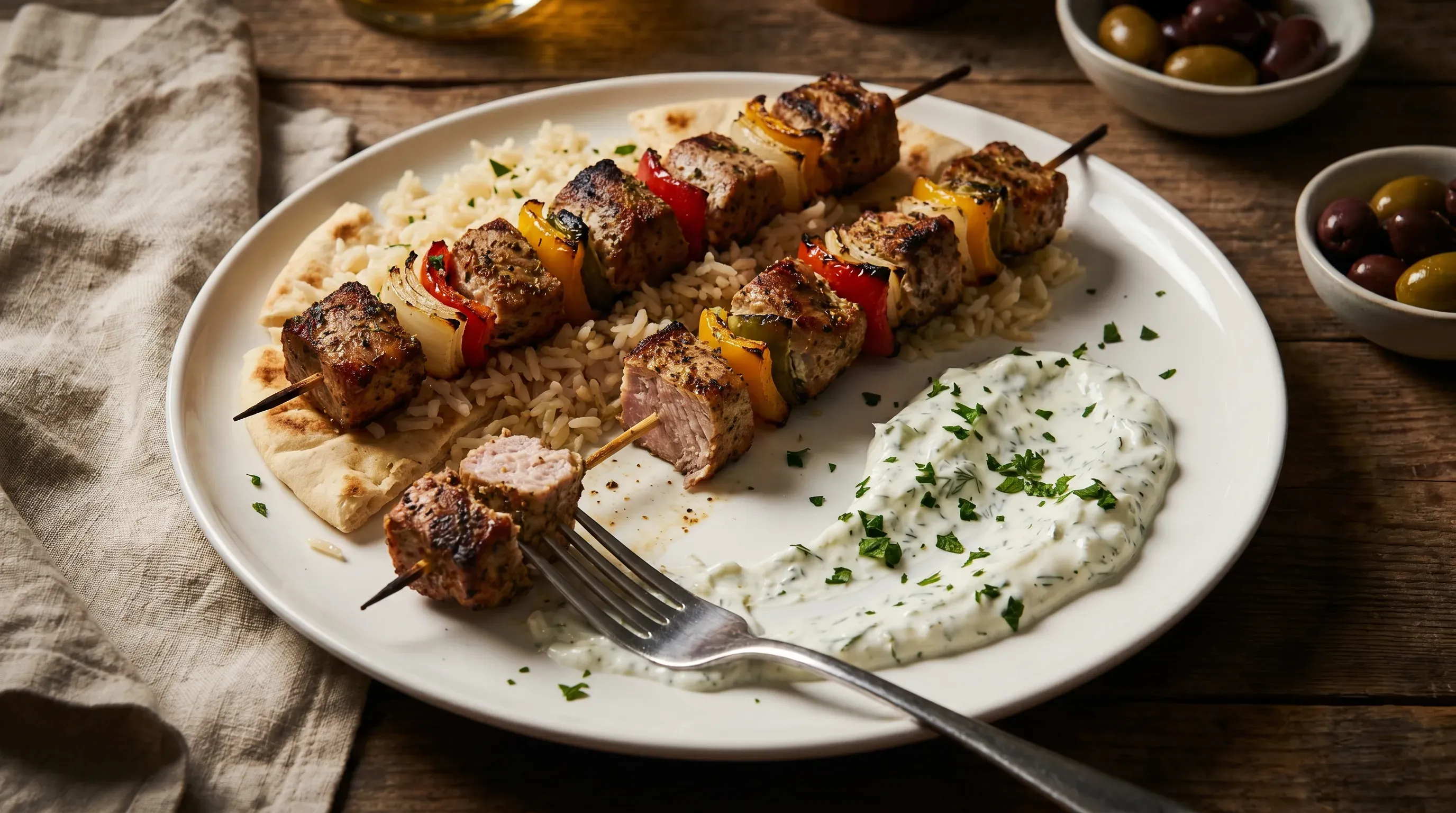 Souvlaki aus dem Airfryer