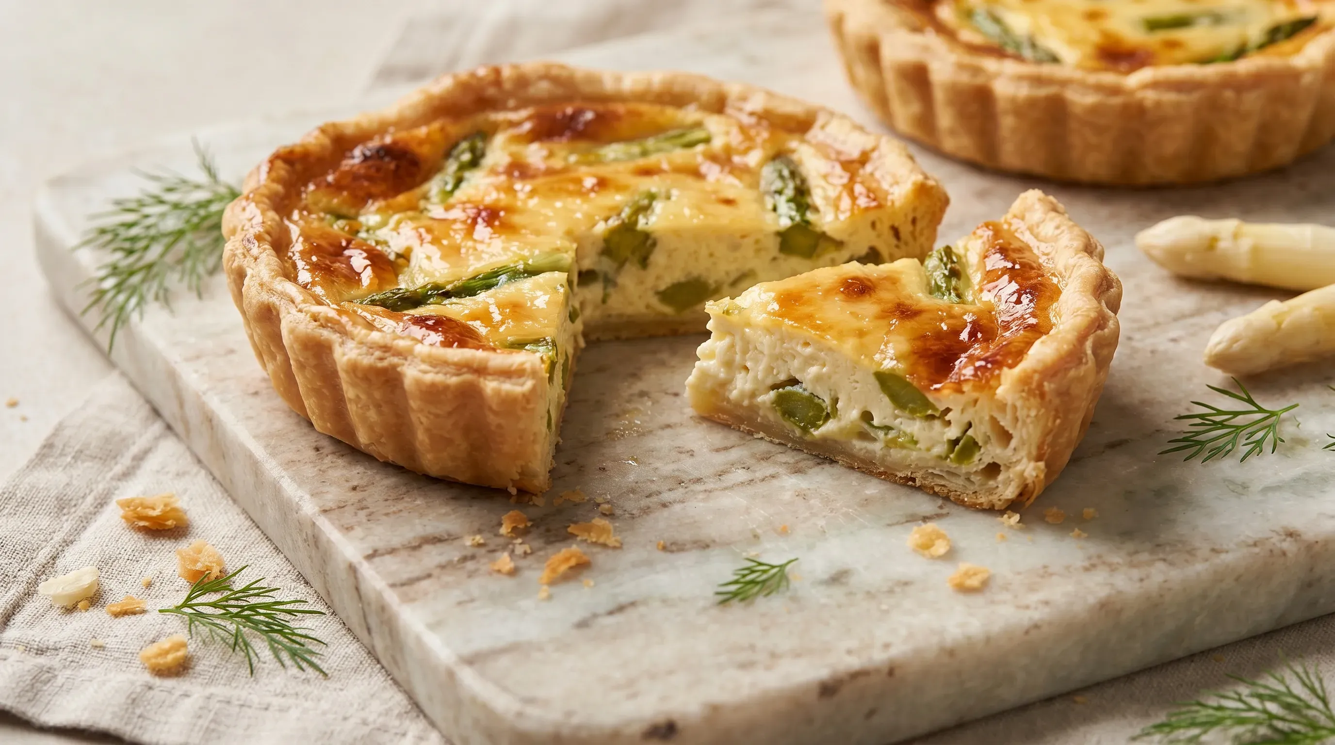 Spargel-Torteletts – histaminarm & vegetarisch