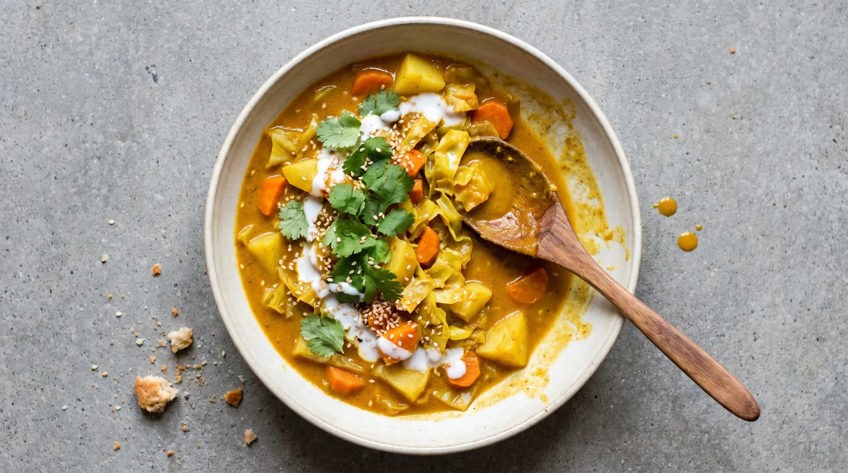 Spitzkohl-Curry – histaminarm & glutenfrei & vegan