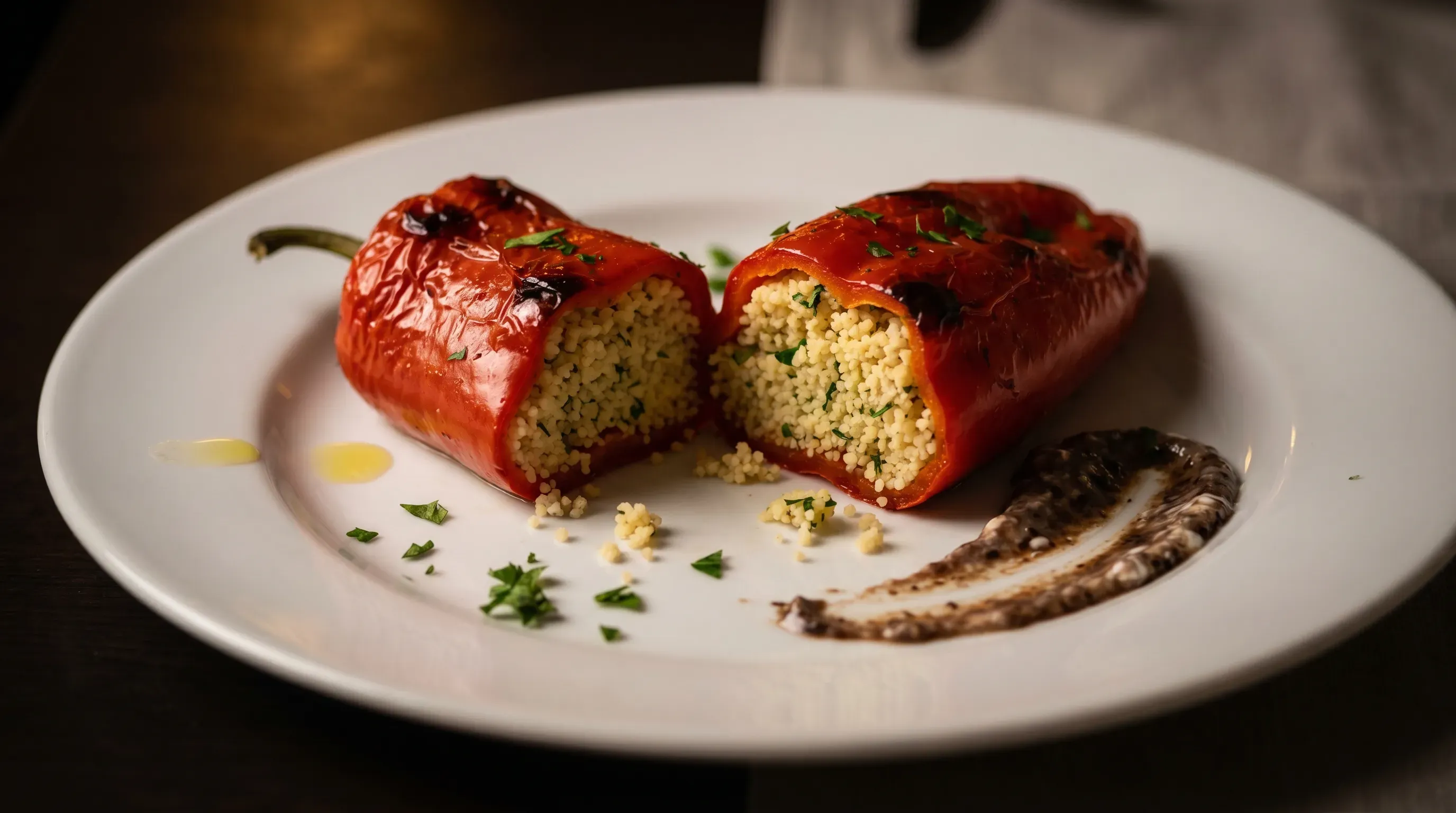 Spitzpaprika mit Couscous