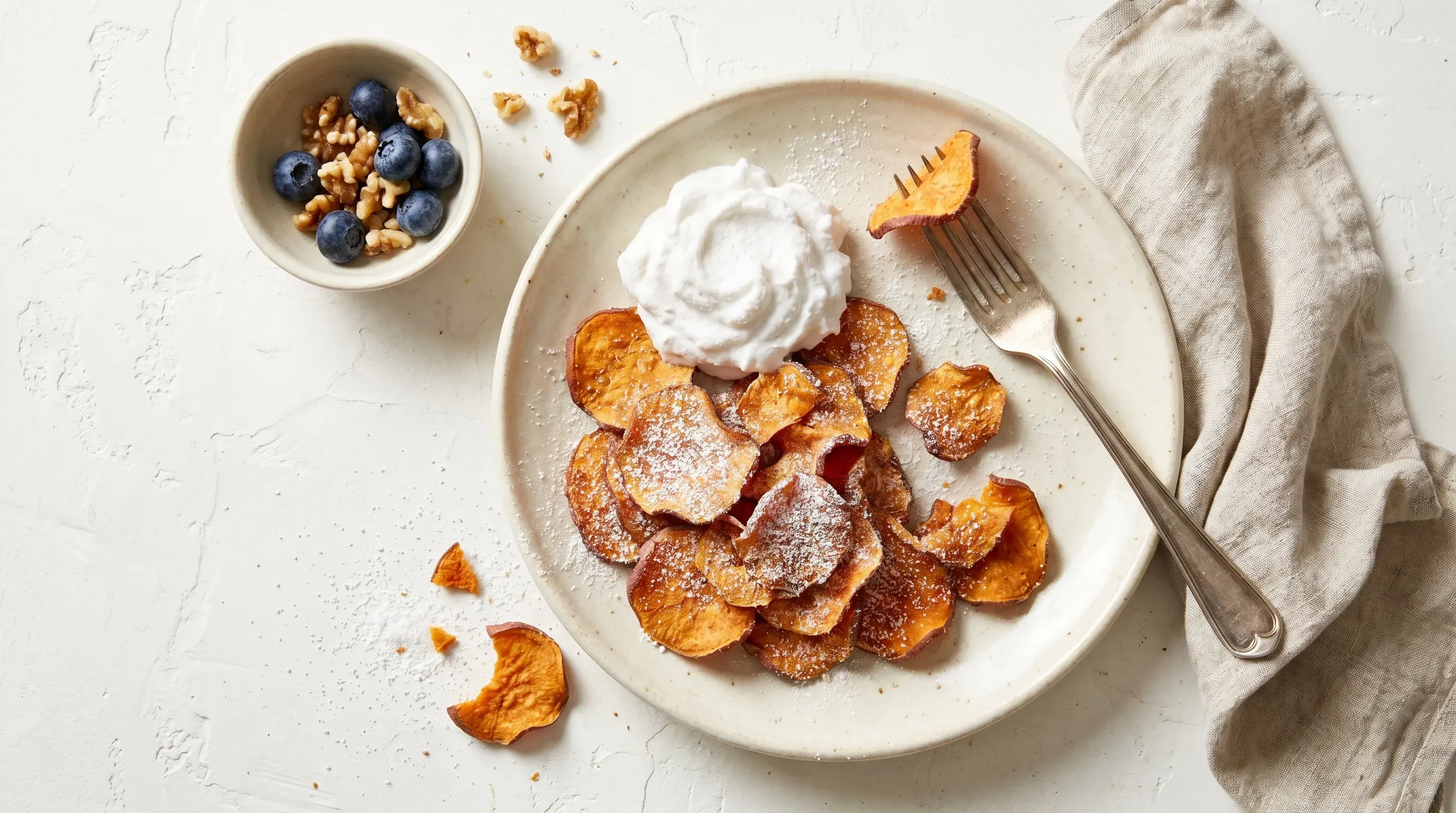 Süßkartoffelchips – histaminarm & glutenfrei & vegan