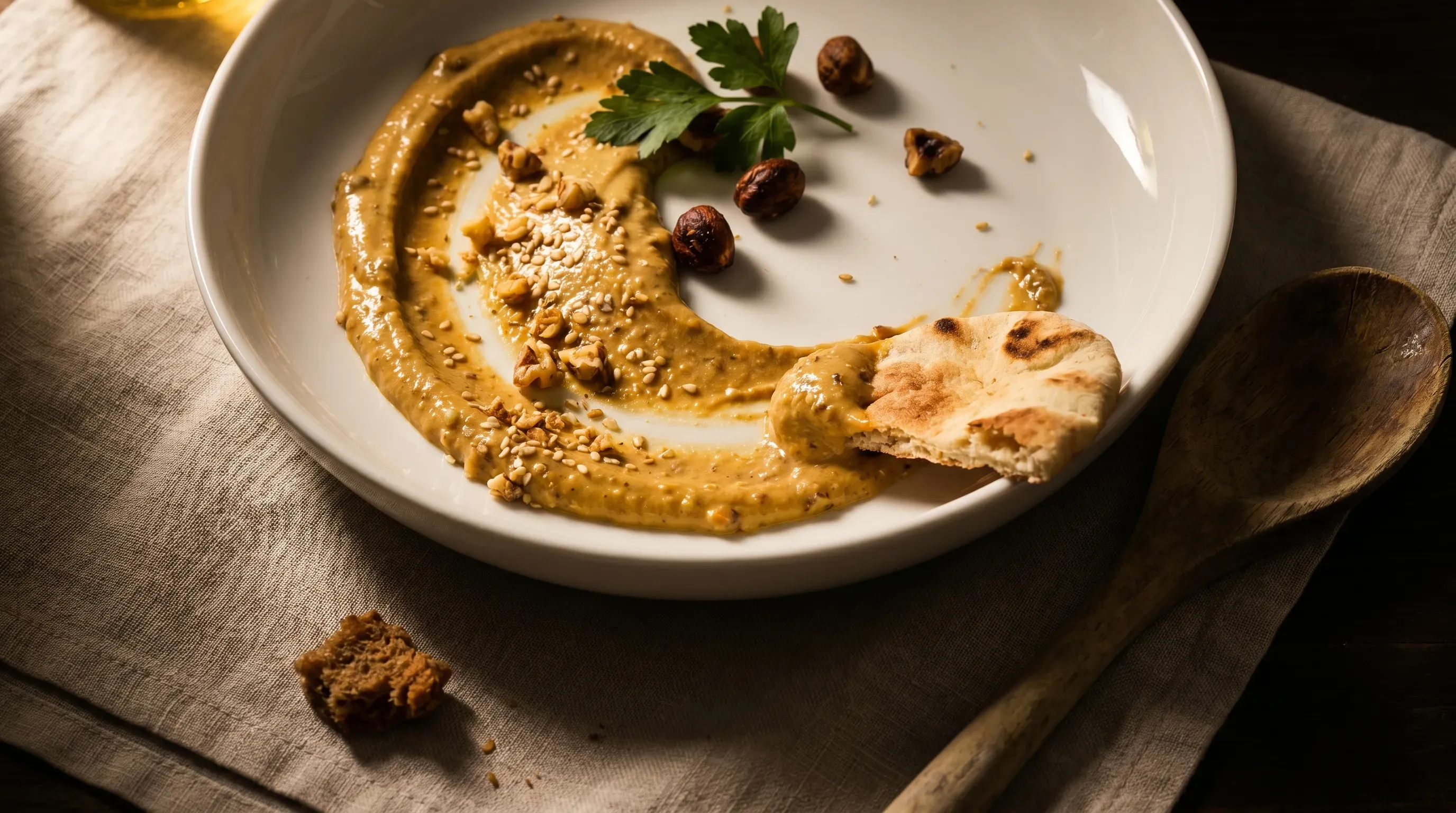 Tahini-Nussmus-Dressing