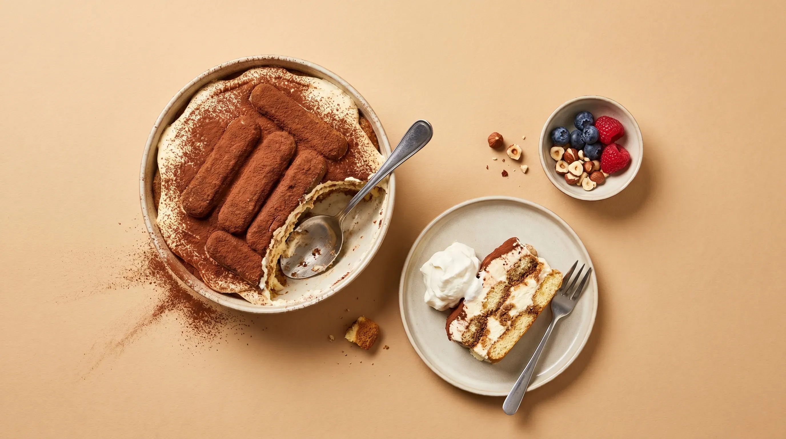 Tiramisu Kuchenbowl – histaminarm & glutenfrei
