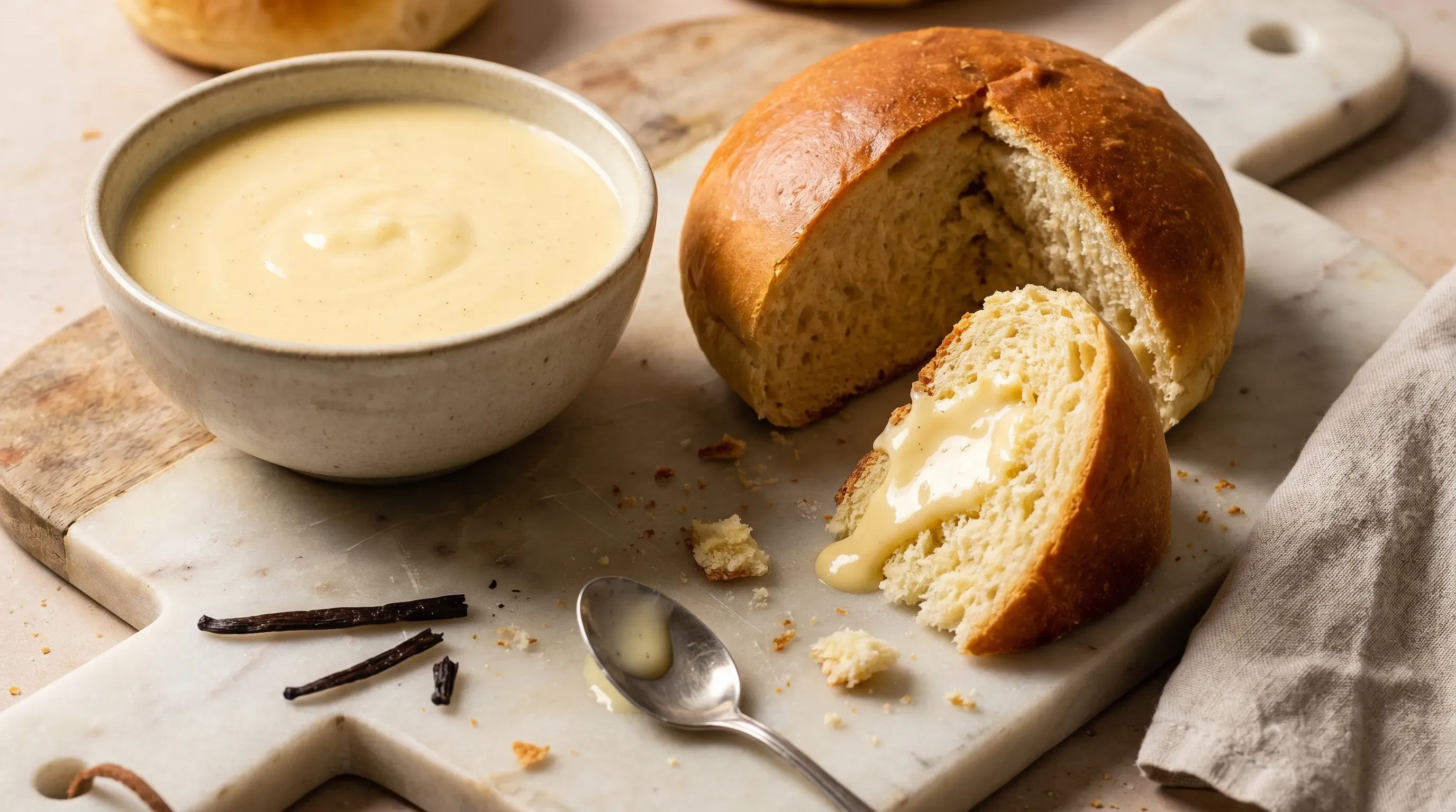 Vanillesoße – histaminarm & glutenfrei