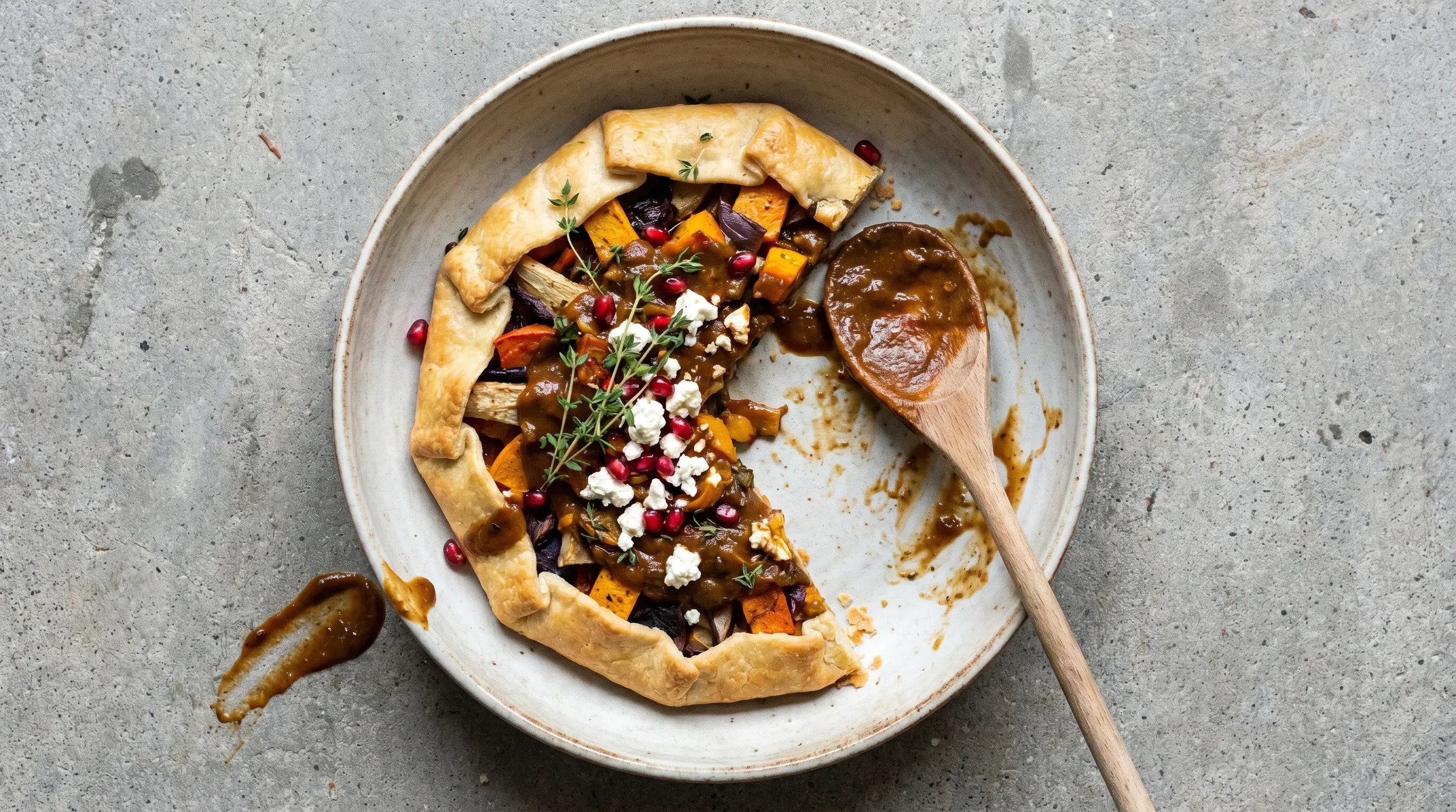 Vegane Gemüsegalette