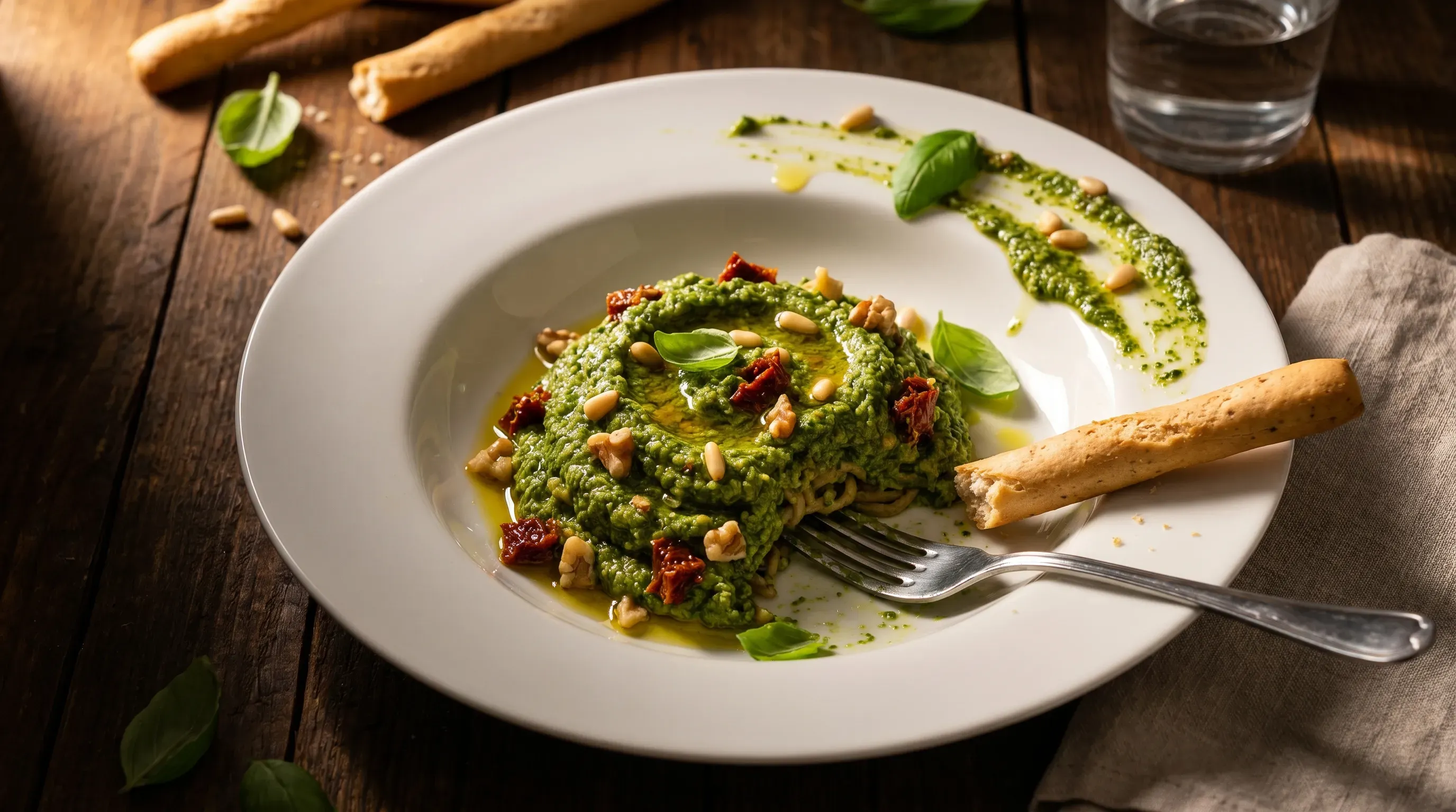 Veganes Basilikumpesto