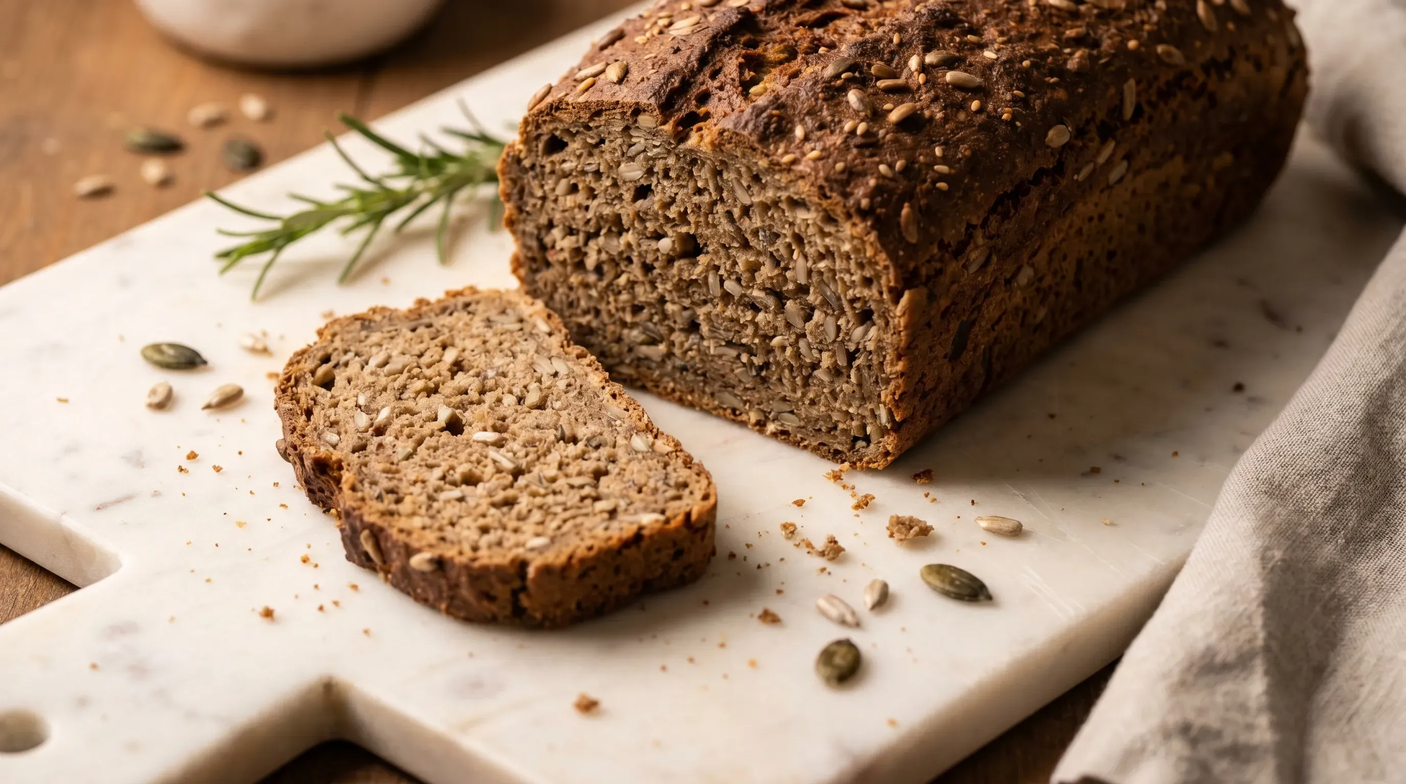 Vollkorn-Kerne-Brot