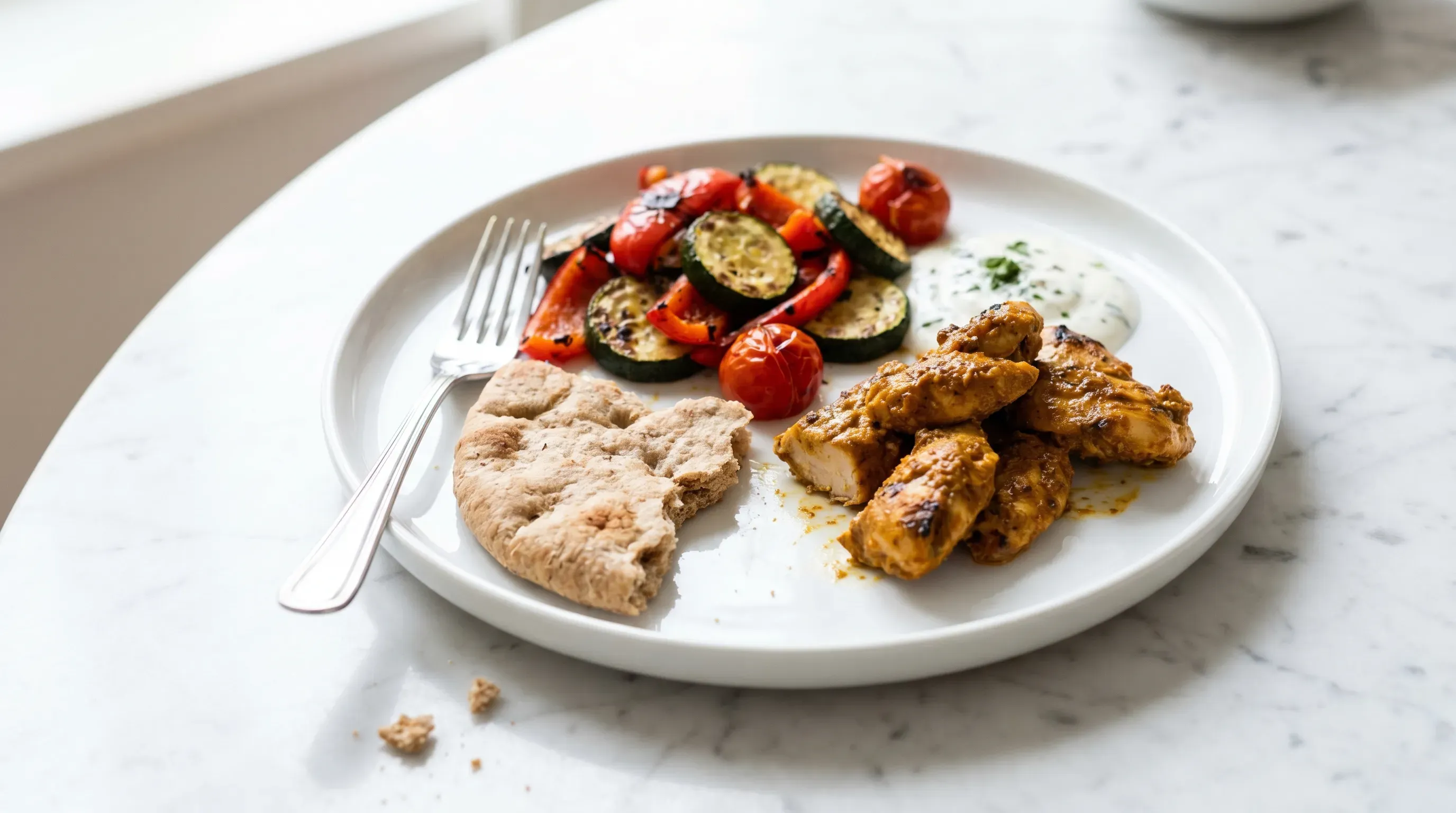 Vollkorn-Naan