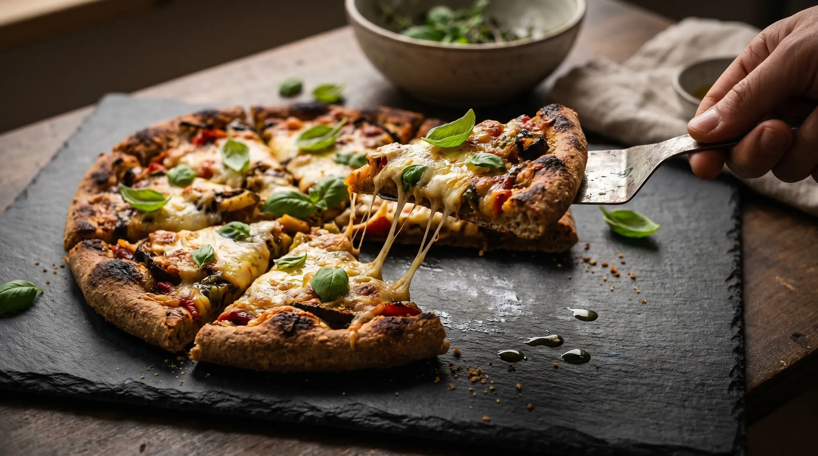 Vollkornpizzateig