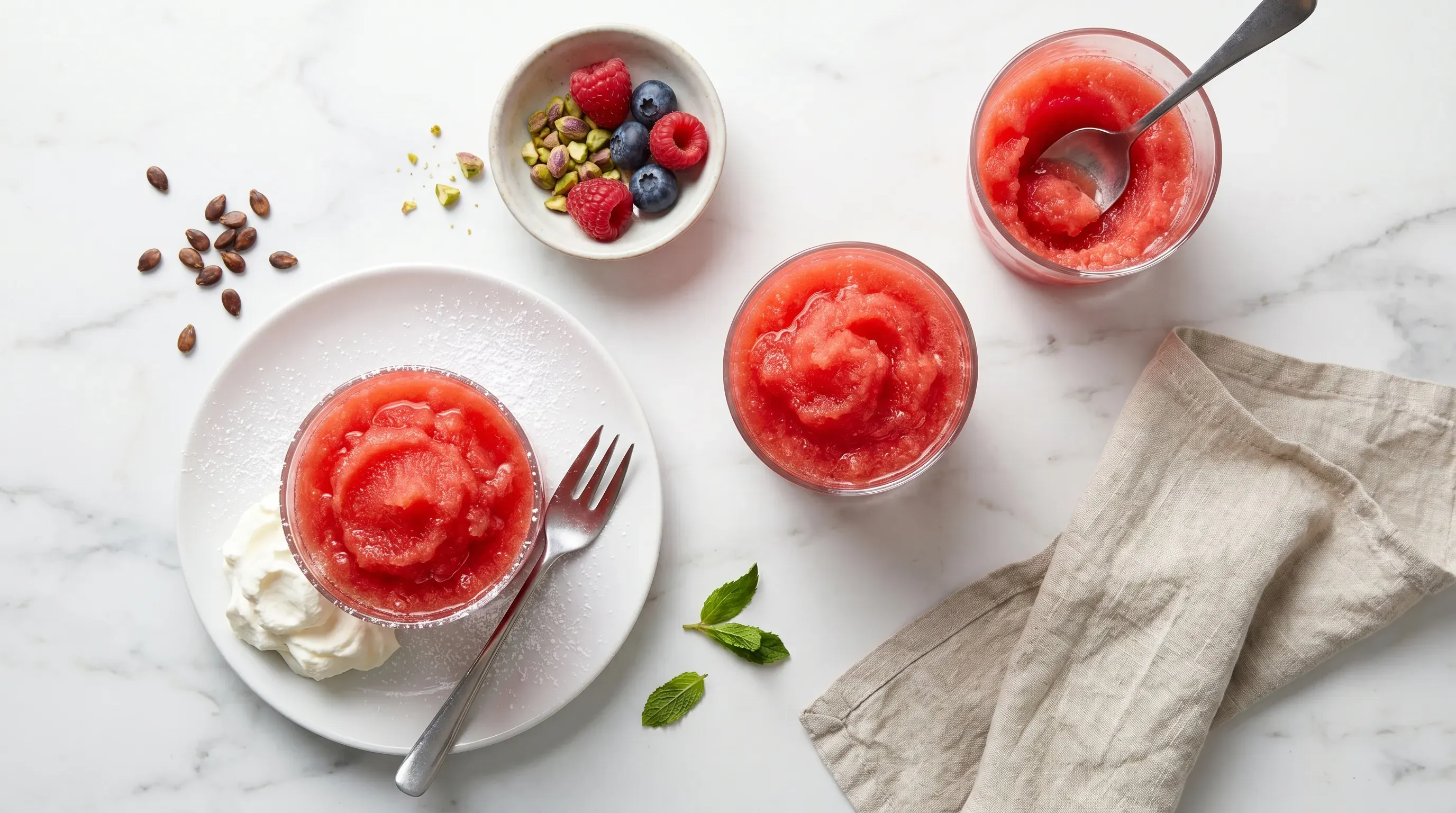 Wassermelonen Slushi
