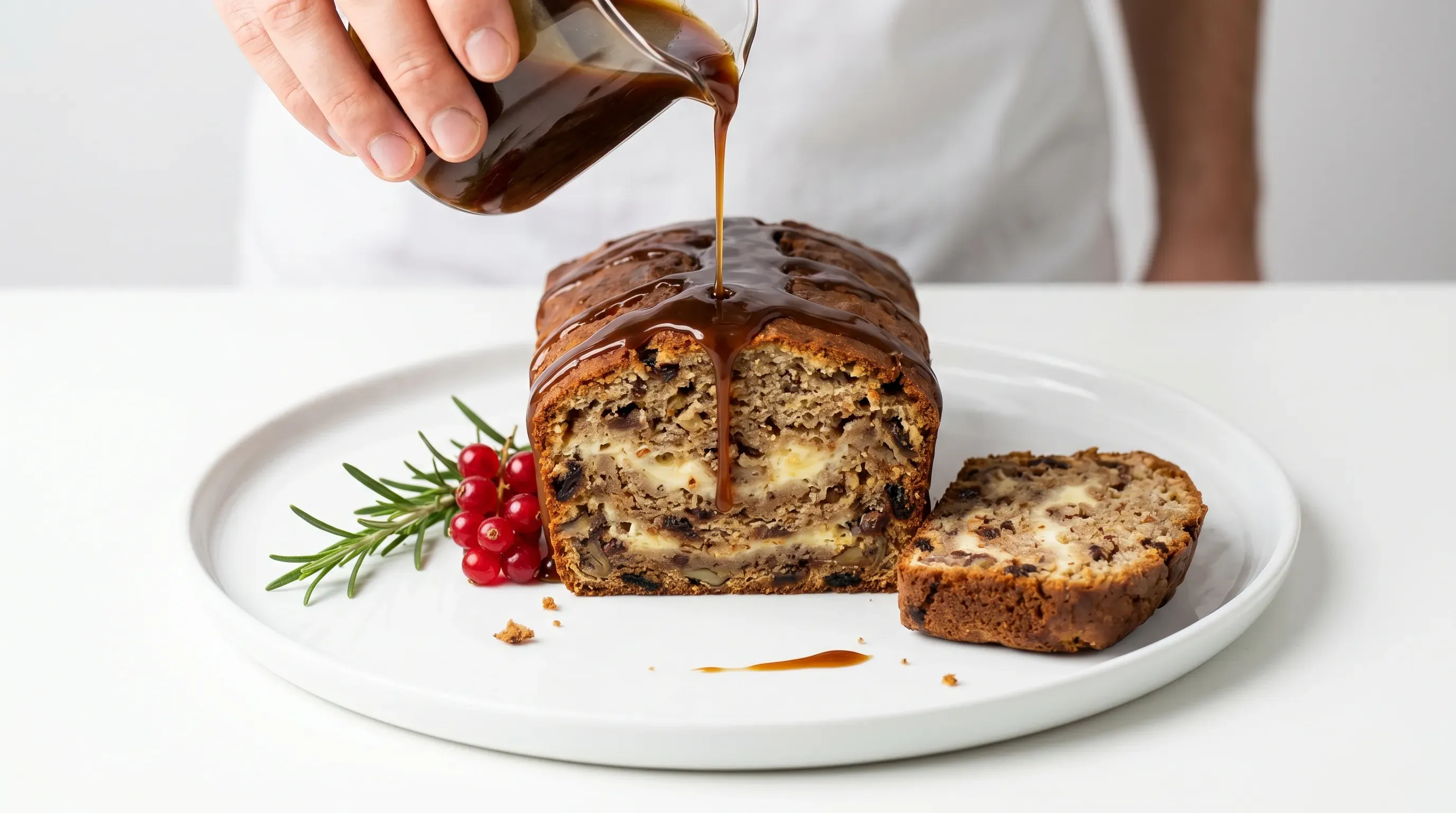 Weihnächtliches Bananenbrot