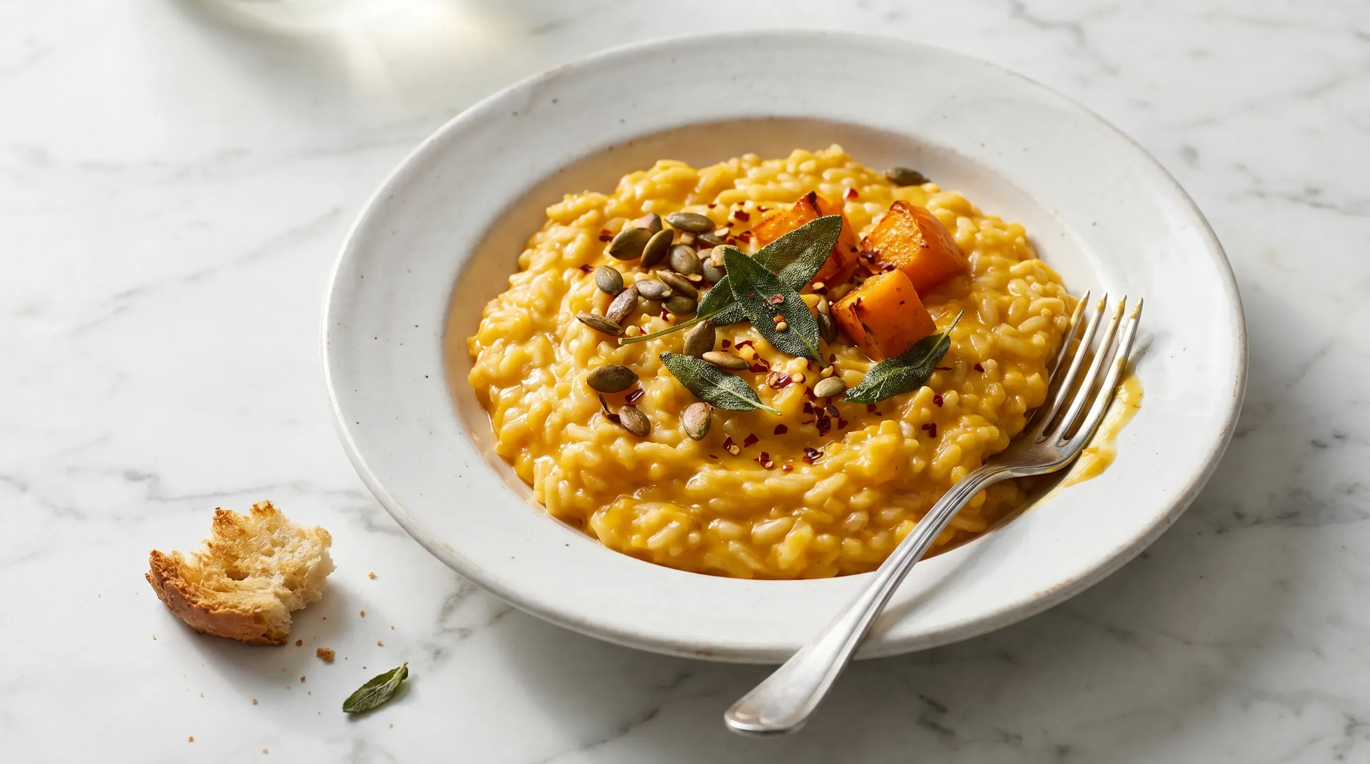 Würziges Kürbis-Risotto