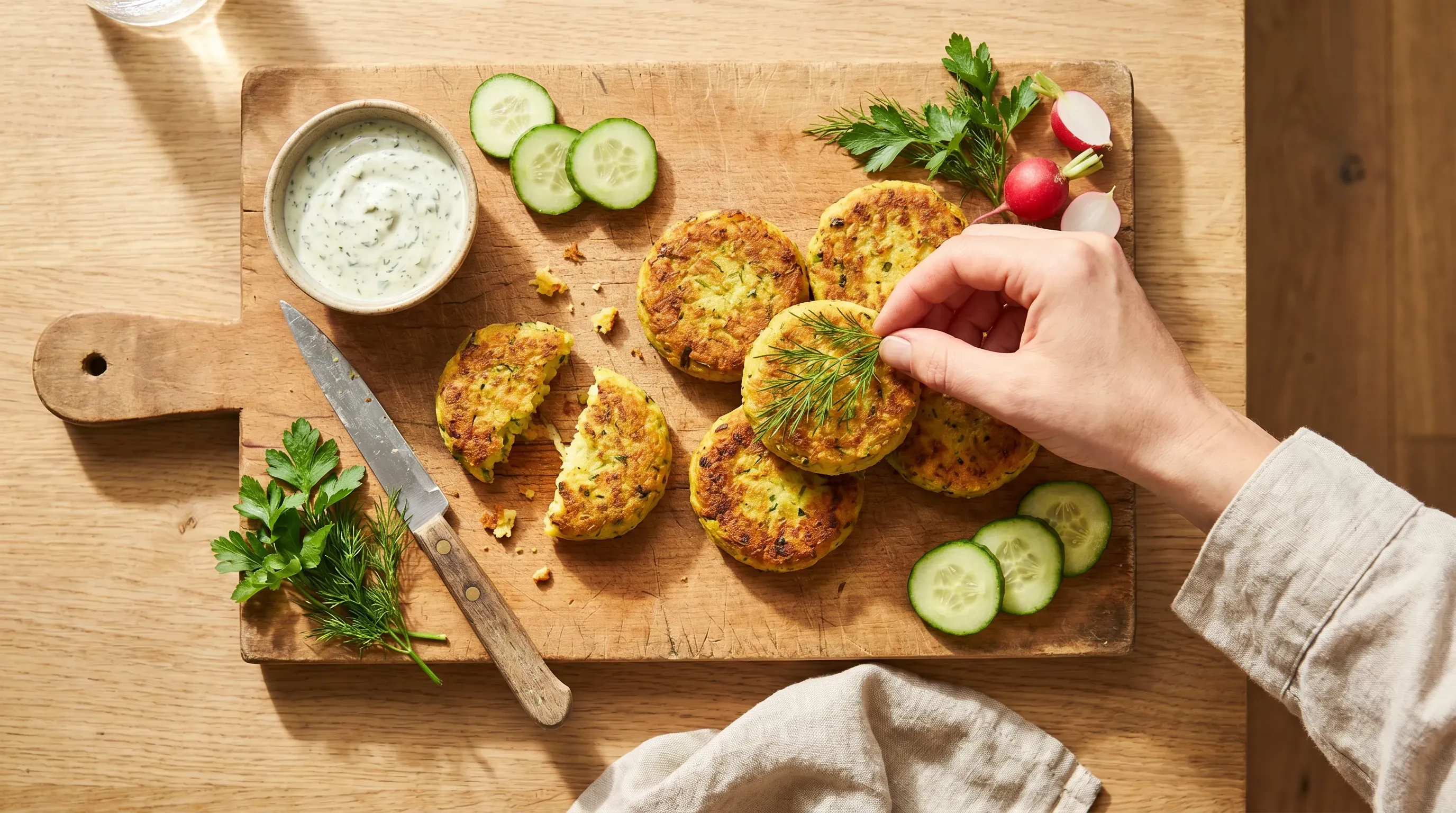Zucchini Kroketten – histaminarm & glutenfrei & vegetarisch