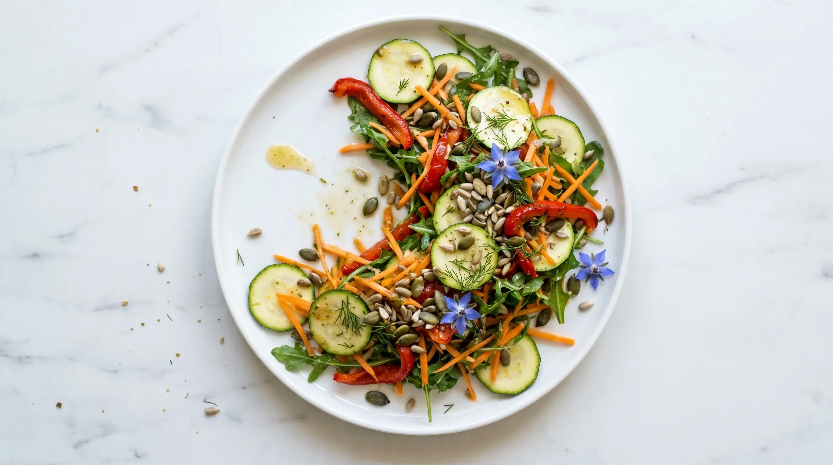 Zucchini-Rohkostsalat