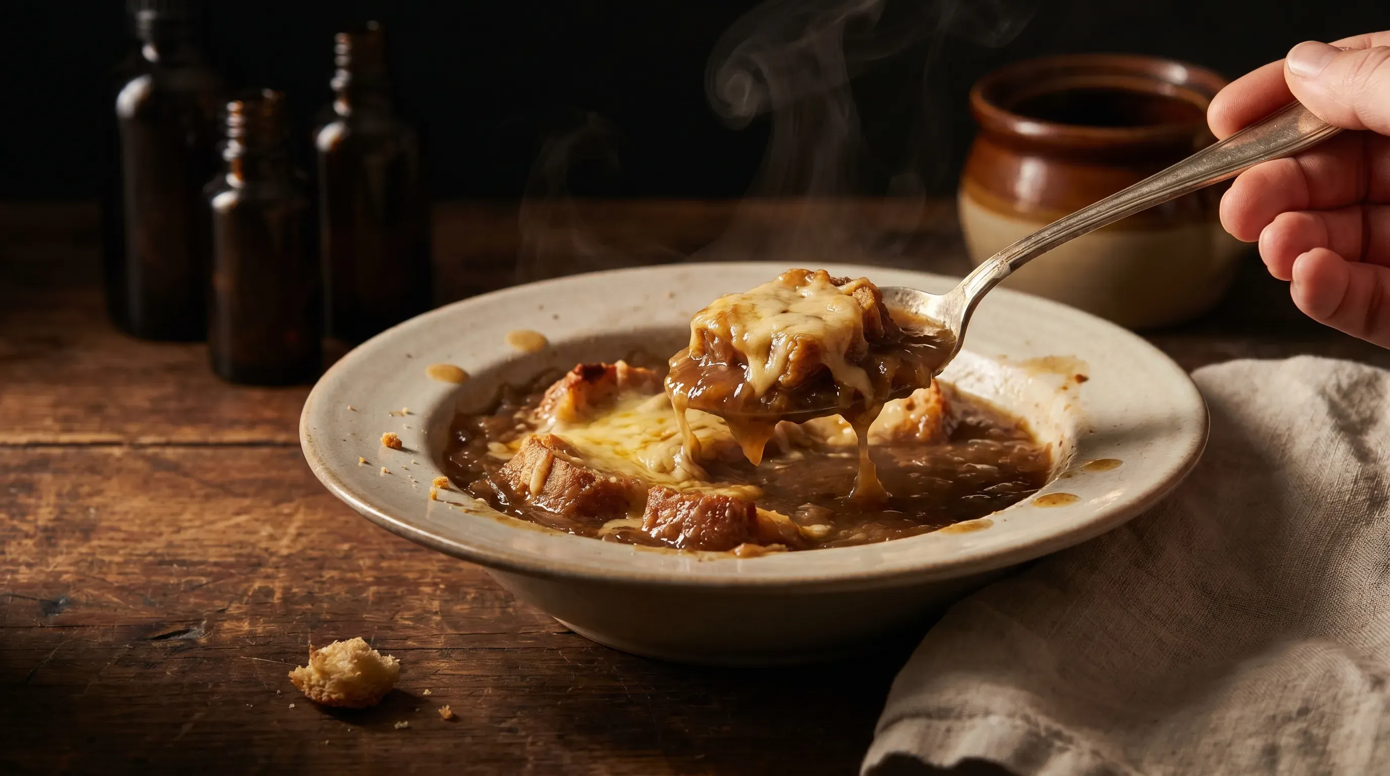 Zwiebelsuppe – histaminarm & glutenfrei & vegetarisch